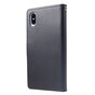 Mercury Goospery Rich Walletcase 7 Cards Simili cuir &eacute;tui compatible avec iPhone XS Max - Noir
