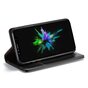 Caseme &Eacute;tui portefeuille en simili cuir avec porte-cartes &eacute;tui compatible avec iPhone XR - noir