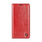 Etui Portefeuille en Cuirette Caseme pour iPhone XS Max - Rouge