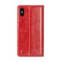 Etui Portefeuille en Cuirette Caseme pour iPhone XS Max - Rouge