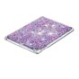 Coque en TPU paillet&eacute; compatible avec iPad 2017 2018 - Violet