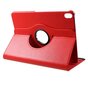 Housse en cuir Litchi Grain pour iPad Pro 12,9 pouces 2018 avec couvercle - Rouge