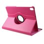 Housse en cuir Litchi Grain pour iPad Pro 12,9 pouces 2018 avec couvercle - Rose