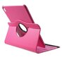 Support Rotatif De Couverture De Grain De Litchi En Cuir compatible avec iPad Pro 11 Pouces 2018 - Rose