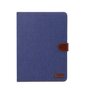 Tissu Jeans compatible avec la housse iPad Pro 11 pouces 2018 - Bleu fonc&eacute;