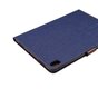 Tissu Jeans compatible avec la housse iPad Pro 11 pouces 2018 - Bleu fonc&eacute;
