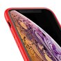 Coque en Silicone Liquide Baseus Original LSR Series pour iPhone X XS - Rouge