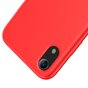 Coque en Silicone Liquide Baseus Original LSR Series pour iPhone XR - Rouge