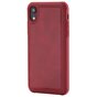 &Eacute;tui en cuir rouge magn&eacute;tique compatible avec iPhone XR - Rouge