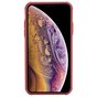 Housse en cuir rouge magn&eacute;tique pour iPhone XR - Rouge