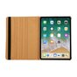 &Eacute;tui en cuir carte du monde pour iPad Pro 11 pouces 2018 avec couvercle rotatif standard marron