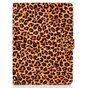 &Eacute;tui portefeuille en cuir pour iPad Pro 11 pouces 2018 Panther Print - Motif l&eacute;opard marron