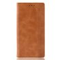 Coque iPhone XS Max pour iPhone XS Max avec &eacute;tui en similicuir style portefeuille vintage - Marron