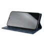 &Eacute;tui de couverture en simili cuir de style portefeuille vintage &eacute;tui compatible avec iPhone XS Max - Bleu