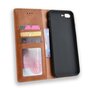 &Eacute;tui Vintage Biblioth&egrave;que Portefeuille en Cuir Artificiel &eacute;tui compatible avec iPhone 7 Plus 8 Plus - Marron