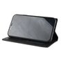 &Eacute;tui portefeuille en simili cuir vintage compatible avec iPhone XR - &Eacute;tui noir