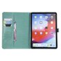Cuir De Tournesol compatible avec iPad Pro 11 Pouces 2018 Portefeuille De Couverture De Cas - Vert