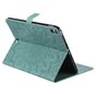 Cuir De Tournesol compatible avec iPad Pro 11 Pouces 2018 Portefeuille De Couverture De Cas - Vert