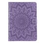 Cuir De Tournesol compatible avec iPad Pro 11 Pouces 2018 Portefeuille De Couverture De Cas - Violet