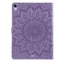 Cuir De Tournesol compatible avec iPad Pro 11 Pouces 2018 Portefeuille De Couverture De Cas - Violet