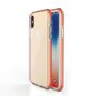 Coque de protection color&eacute;e pour iPhone X XS Coque TPE TPU - Orange