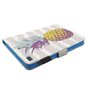 Ananas Ananas Flip Case Cuir Housse Pliante compatible avec iPad Mini 1 2 3 4 5 - Rose Clair Blanc