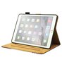 Housse en cuir &agrave; rabat en plumes Dreamcatcher compatible avec iPad mini 1 2 3 4 5 - Rose