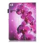 Etui &agrave; rabat pour fleur d&#039;orchid&eacute;e iPad mini 1 2 3 4 5 - Violet Rose