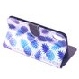 Ananas Ananas Flip Case Cuir Portefeuille TPU Couverture Convient compatible avec iPhone XR - Violet Bleu Rose Clair