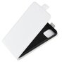 &Eacute;tui portefeuille en simili cuir &agrave; rabat vertical &eacute;tui compatible avec iPhone 11 Pro Max - Blanc