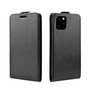 &Eacute;tui portefeuille en simili cuir &agrave; rabat vertical &eacute;tui compatible avec iPhone 11 Pro - Noir