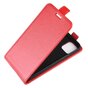 &Eacute;tui portefeuille en similicuir Flip vertical pour iPhone 11 - Rouge