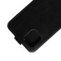 &Eacute;tui portefeuille en simili cuir &agrave; rabat vertical &eacute;tui compatible avec iPhone 11 - Noir