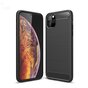 Coque de protection Carbon Armor TPU antichoc iPhone 11 Pro Max - Noir