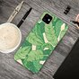 Coque Nature Feuilles Vertes Banane Plante Jungle compatible avec iPhone 11 TPU Case - Transparent