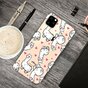 Coque en TPU compatible avec iPhone 11 Pro Max, Animaux T&ecirc;tus, Coeurs d&#039;Alpaga - Transparente