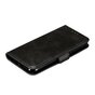 &Eacute;tui portefeuille en cuir pour biblioth&egrave;que portefeuille compatible avec iPhone 11 Pro - Noir