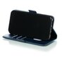 &Eacute;tui portefeuille en cuir pour biblioth&egrave;que de portefeuille compatible avec iPhone 11 Pro - Bleu