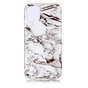 &Eacute;tui blanc en pierre naturelle avec motif en marbre pour iPhone 11