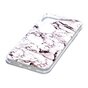Coque blanche en pierre naturelle &agrave; motif de marbre compatible avec iPhone 11 Pro Max