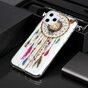 Dream Catcher Mandala Web Perles Couleur Spiritual Case TPU compatible avec iPhone 11 Pro - Transparent