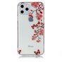 Coque iPhone 6 Pro en TPU pour iPhone 11 Pro - Transparent Flower Floral Butterflies - Transparent