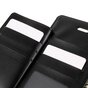 Mercury Goospery Leather compatible avec iPhone 7 Plus 8 Plus Walletcase 7 cartes - Noir