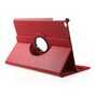 Housse de protection en cuir synth&eacute;tique Twist 360 - iPad 2017 2018 - Rouge