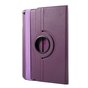 Protection 360 tours en simili cuir &agrave; rabat - convient compatible avec iPad 2017 2018 - Violet