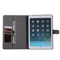 &Eacute;tui en simili cuir vintage compatible avec iPad 2017 2018 - Portefeuille rouge