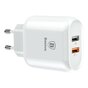 Chargeur double USB Baseus Bojure Series QC3.0 - Blanc