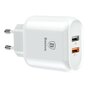 Chargeur Double USB Baseus Bojure Series QC3.0 - Blanc