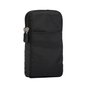 Sac banane de sport universel avec mousqueton - Noir 16,5 x 9 x 3 cm
