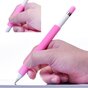 Housse de protection en silicone compatible avec Apple Pencil - Protection suppl&eacute;mentaire antid&eacute;rapante - Rose